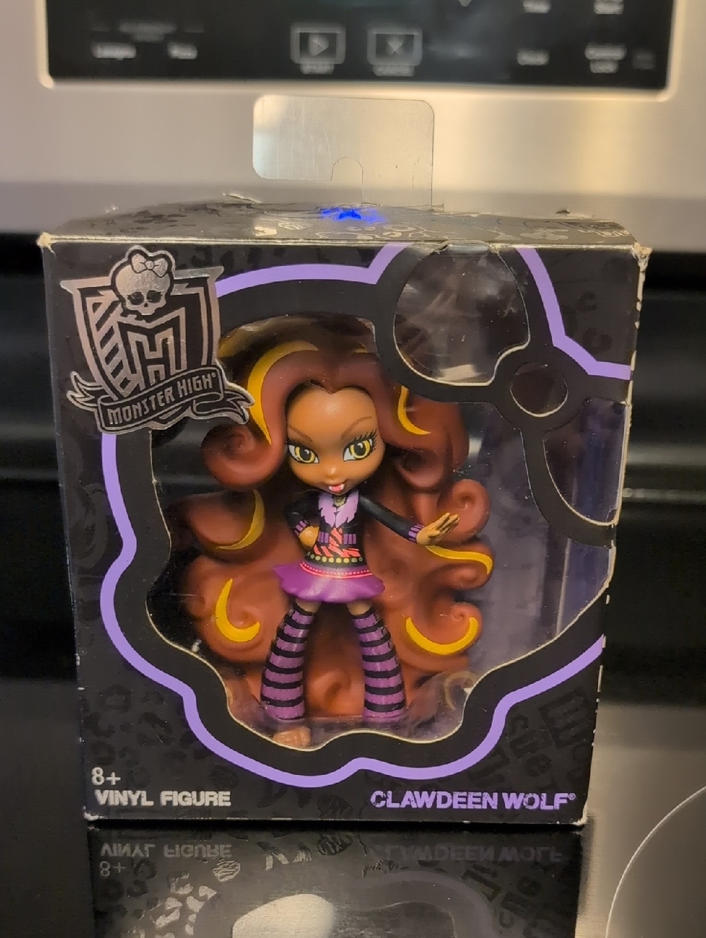 Monster High Clawdeen Wolf Figure - Brown, Purple & Yellow